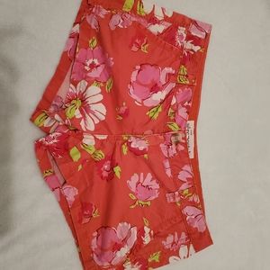 Aeropostale sz 8/10 Low rise coral shorts